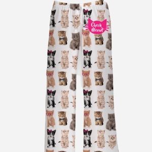 NWT - Brief Insanity Lounge Pants - "Check Meowt"